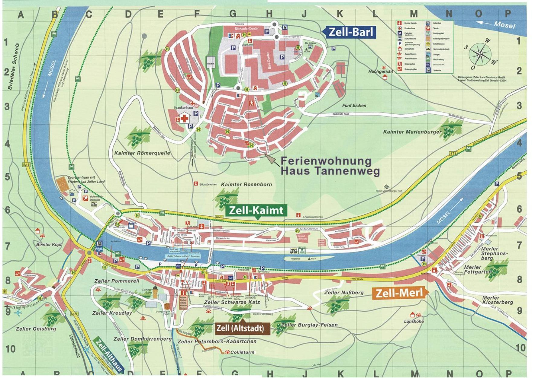Haus Tannenweg Apartment Zell an der Mosel Luaran gambar